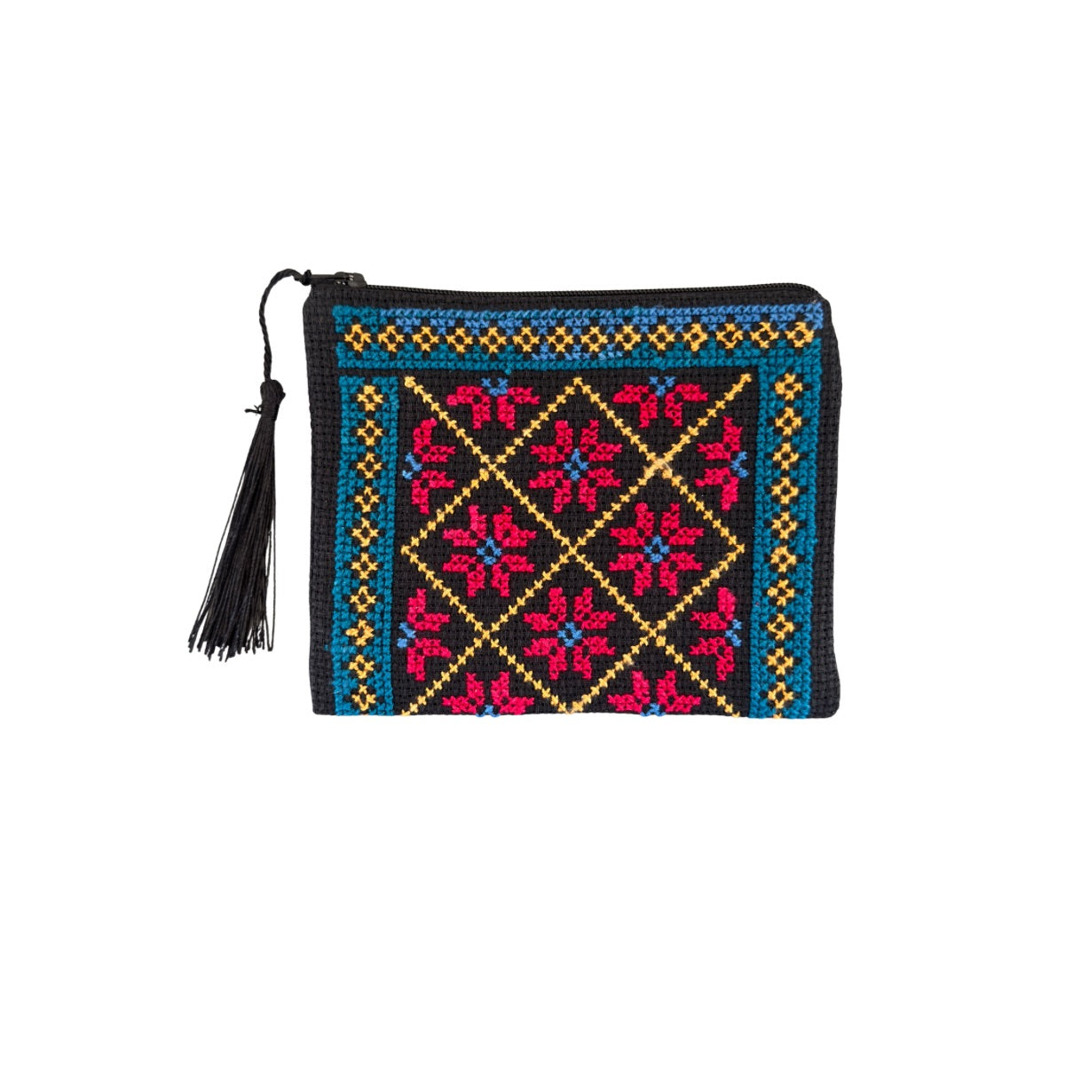 Embroidered Coin Purse