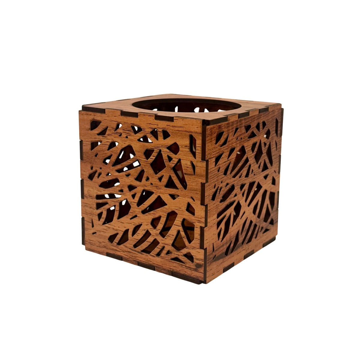 Wooden Candle Holder