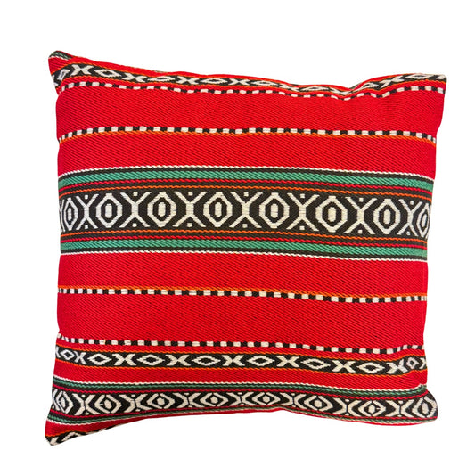 Bedouin Cushion Cover (17“ x 17“) - Red