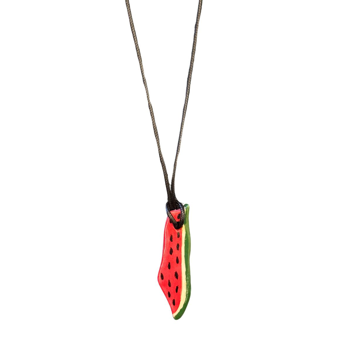 Handmade Watermelon Map Pendant