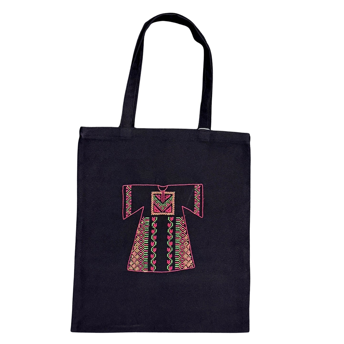 Embroidered Tote (Black) - Thobe
