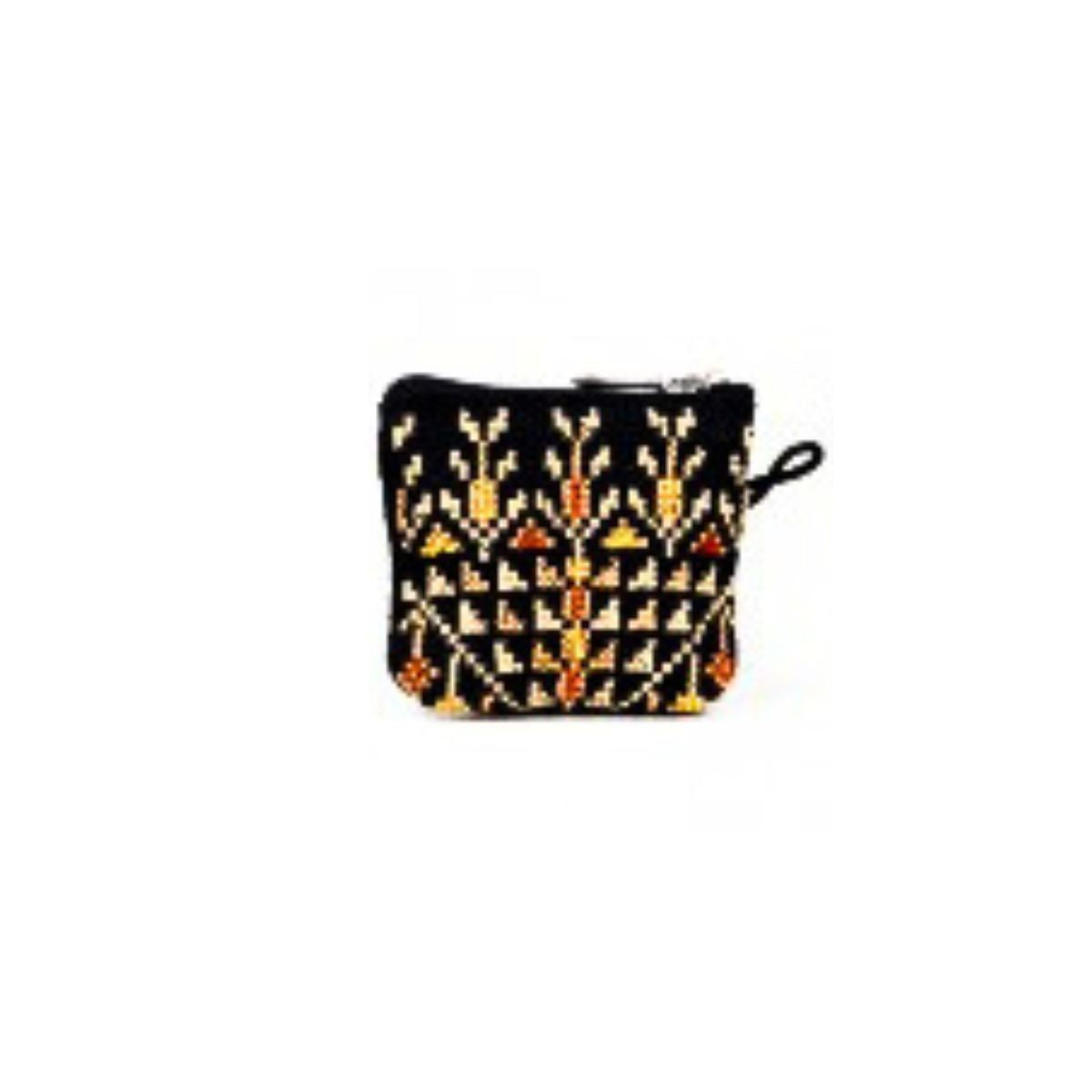 Embroidered Mini Coin Purse