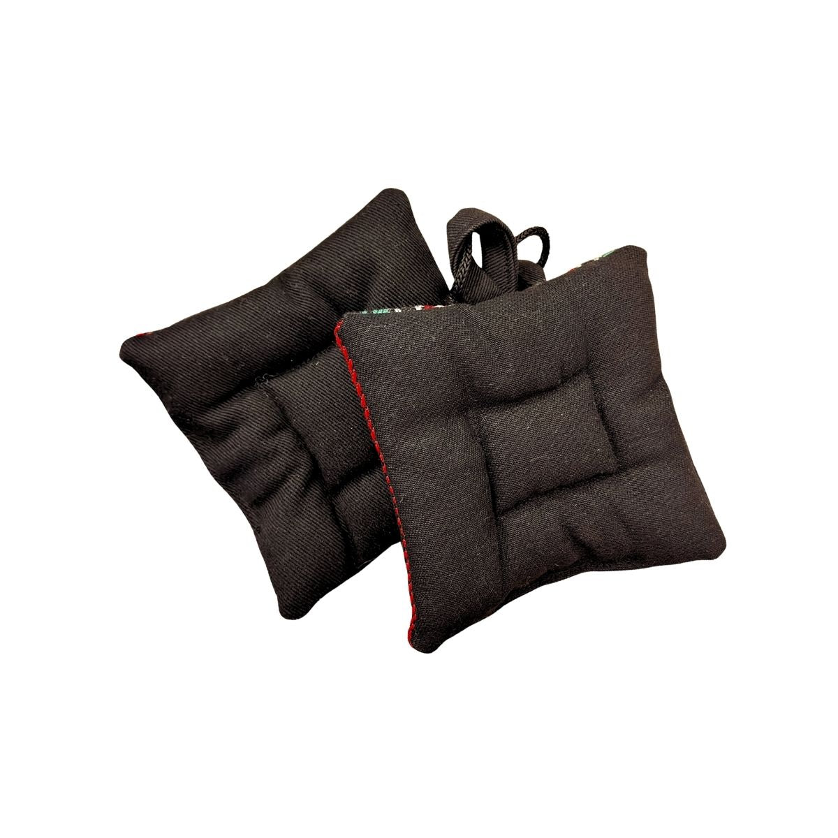 Bedouin Sadu Pot Holder Set of 2 - Green