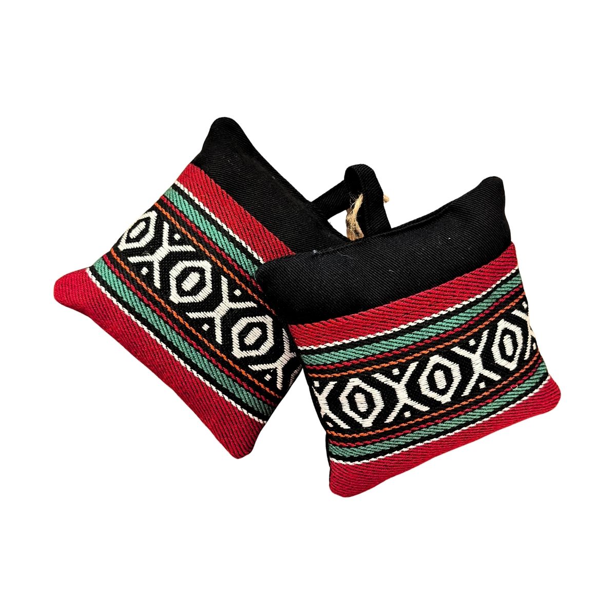 Bedouin Sadu Pot Holder Set of 2 - Red