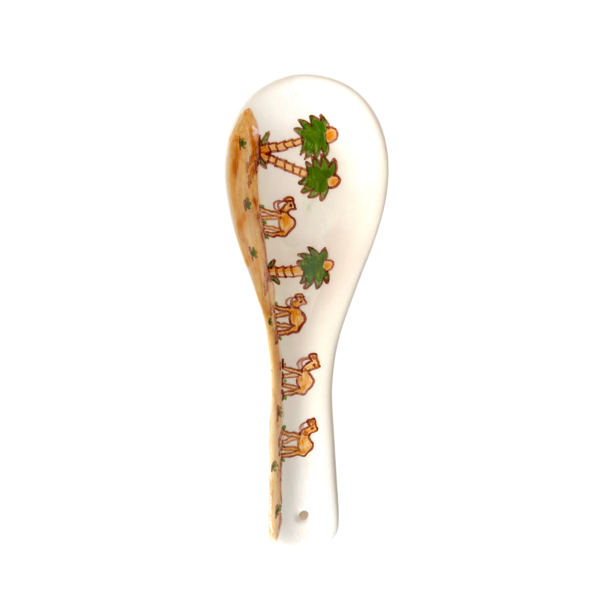 Ceramic Spoon Rest - Camel Caravan