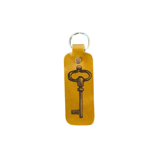 Leather Keychain - Key of Return