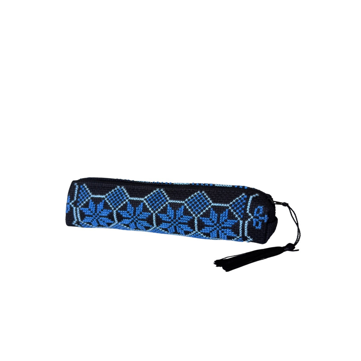 Embroidered Pouch (8”) - Various, Blue