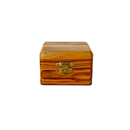 Olive Wood Box (2.75”x3”)