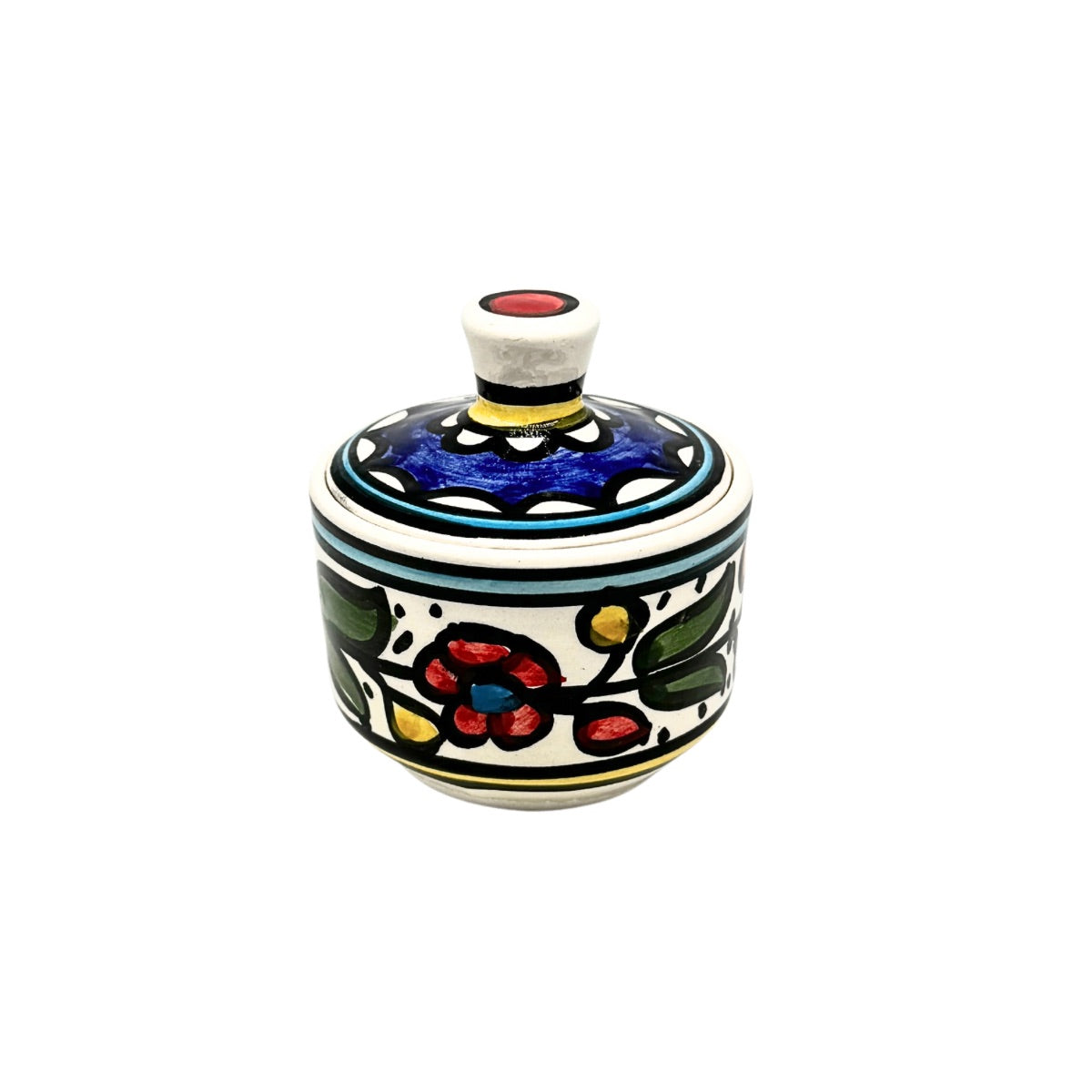 Ceramic Jar - Classic Multicolor