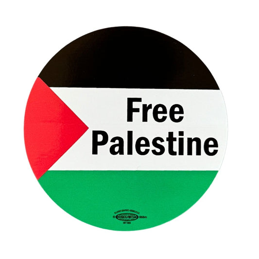 "Free Palestine" Round Sticker