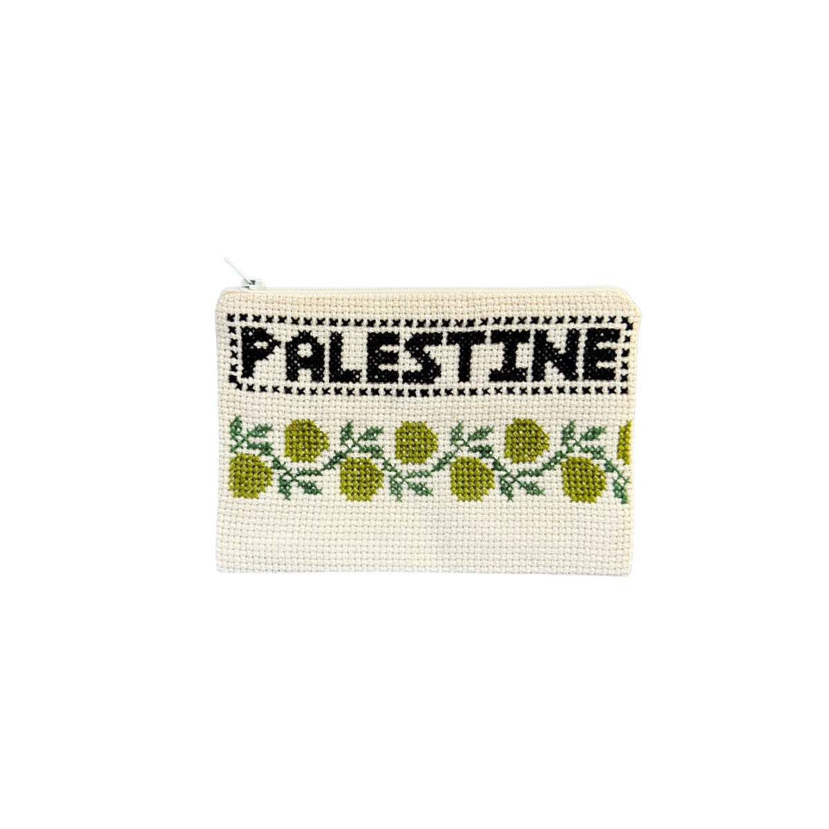 Embroidered Coin Purse -  Palestine Watermelon
