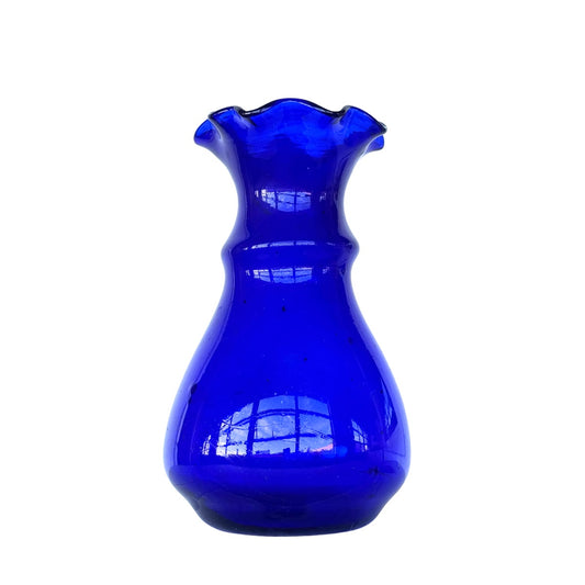 Glass Vase (12”) - Sapphire
