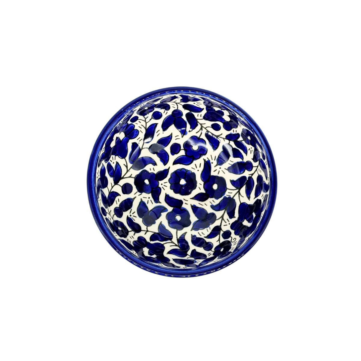 Ceramic Bowl 5" - Classic Blue