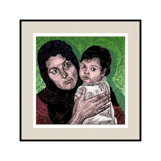 Jos Sances - Mother & Child (FRAMED)