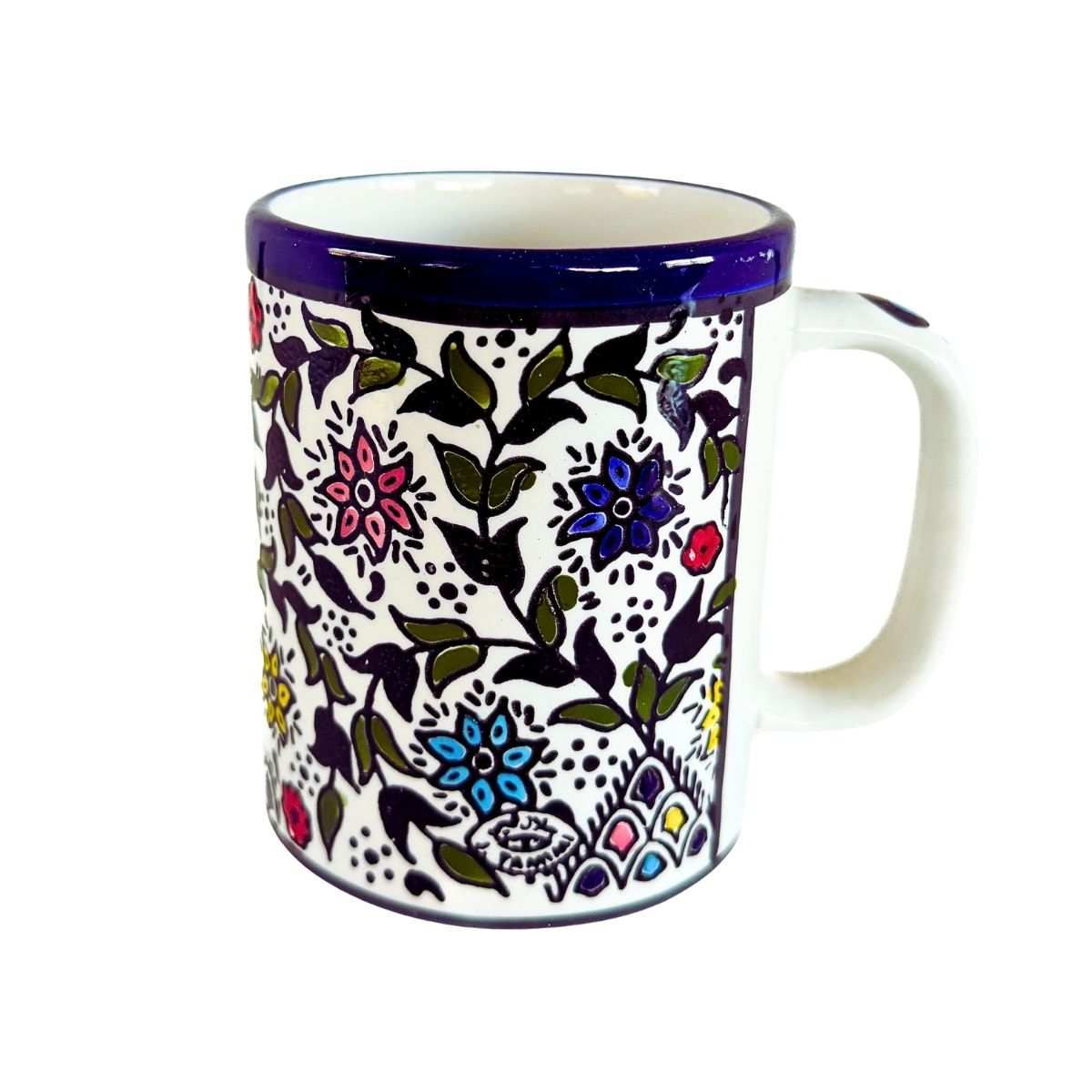 Ceramic Mug - Multicolored Vine