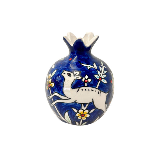 Ceramic Pomegranate Vase - Gazelle