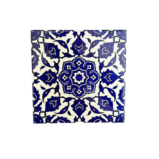Ceramic Tile (6") - Blue Armenian