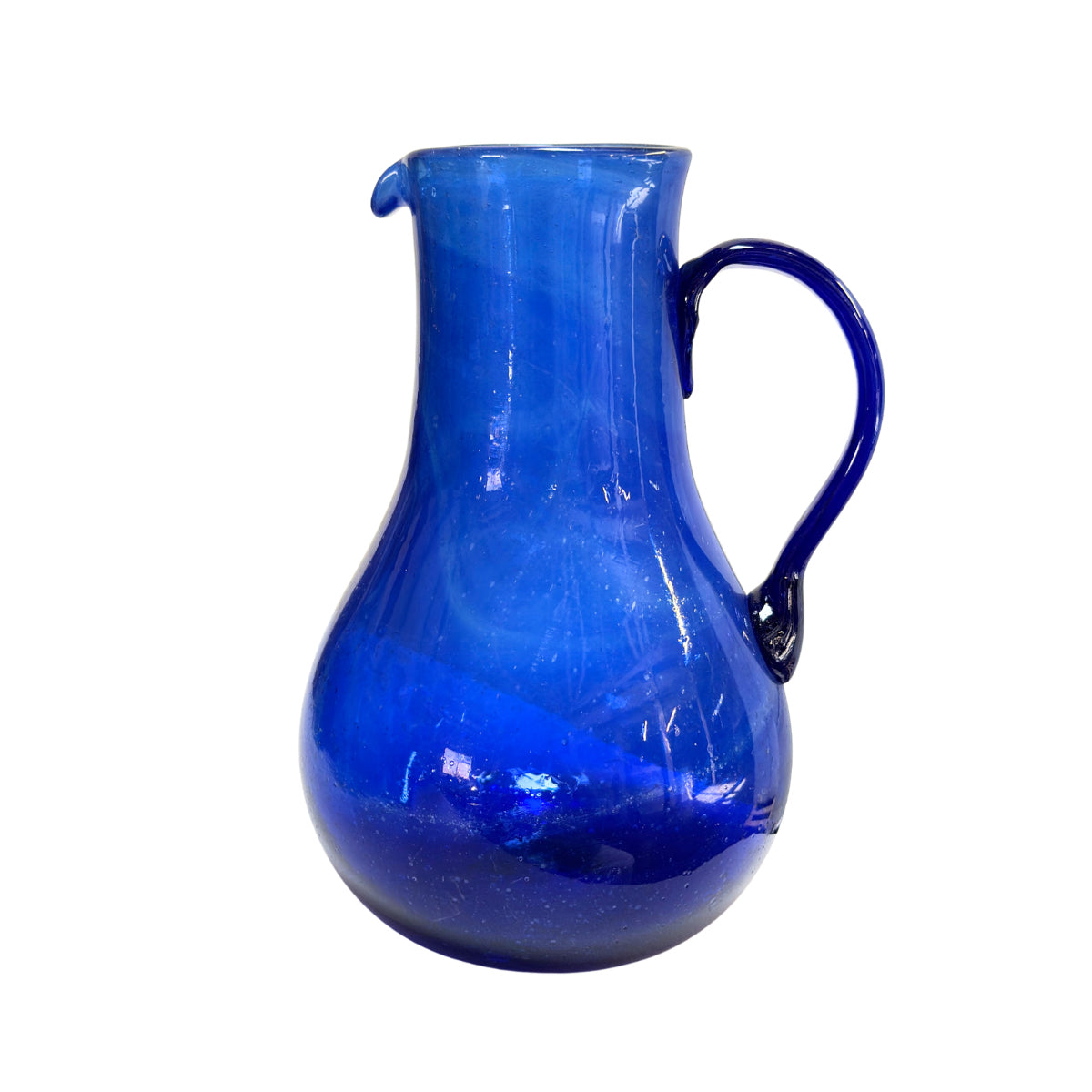 Glass Pitcher - Sapphire