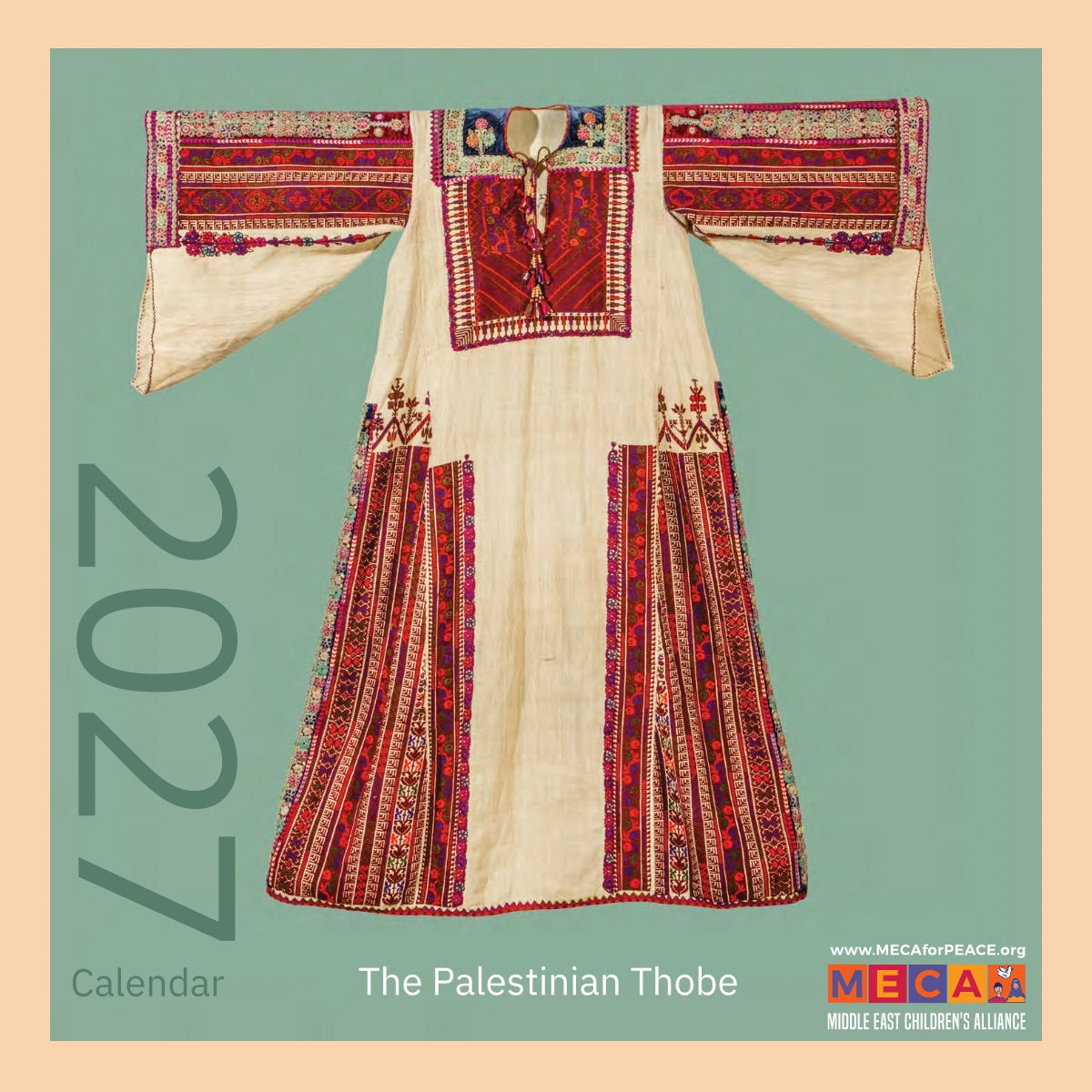 Palestinian Thobes 2027 Calendar