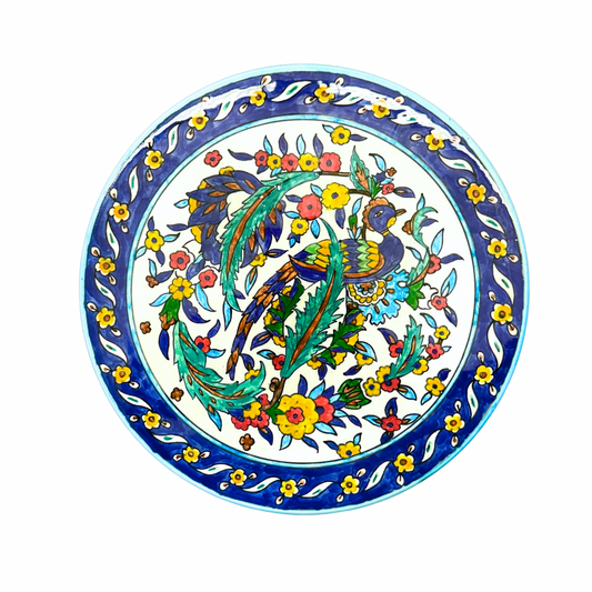Ceramic Serving Plate (11”) - Bird