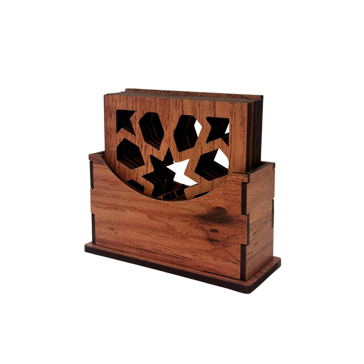 Wooden Coaster Set - Arabesque 2