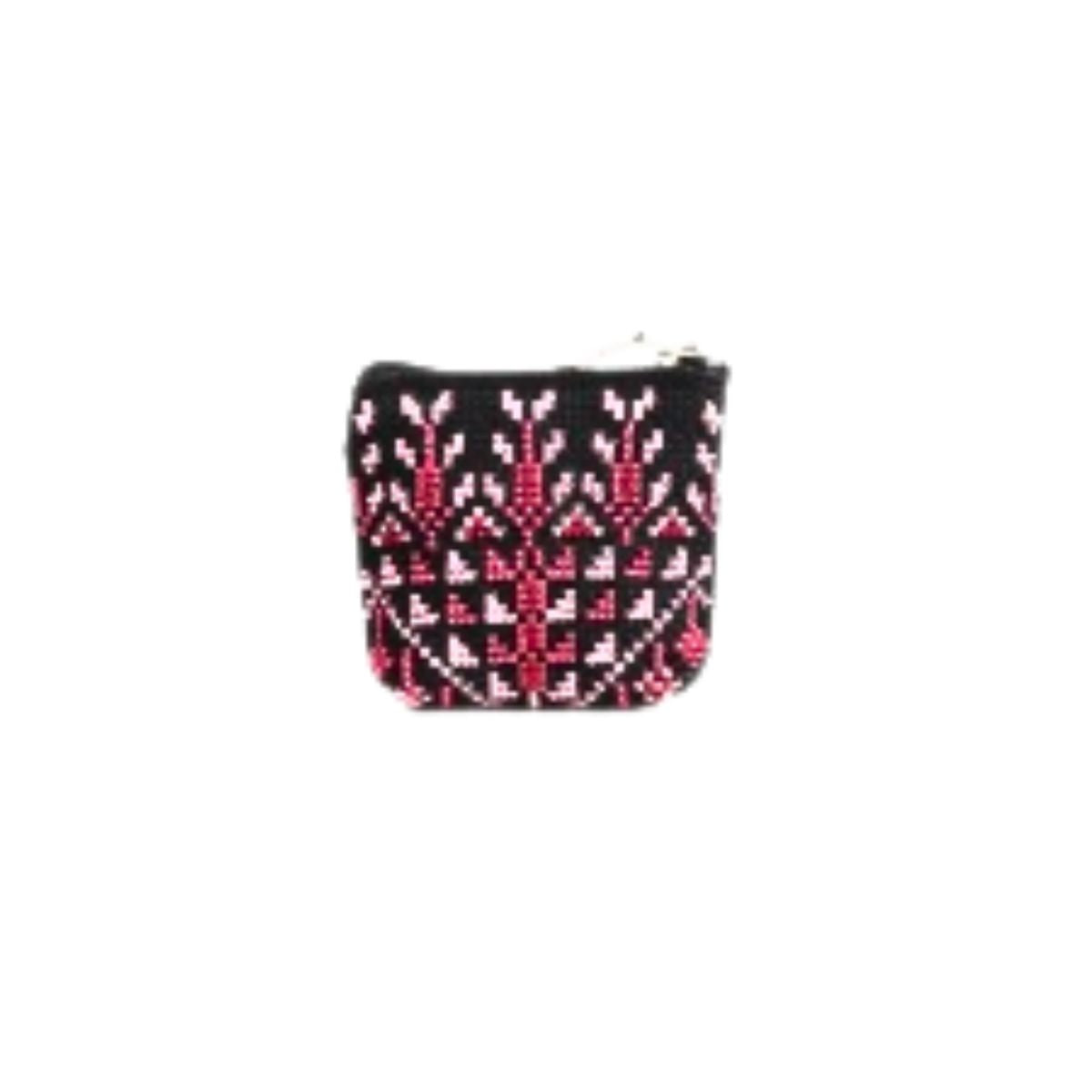 Embroidered Mini Coin Purse