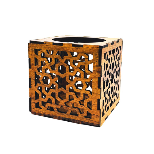 Wooden Candle Holder