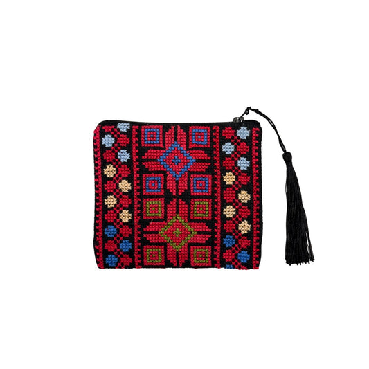 Embroidered Coin Purse - Jerusalem