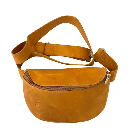 Leather Fanny Pack - Ochre