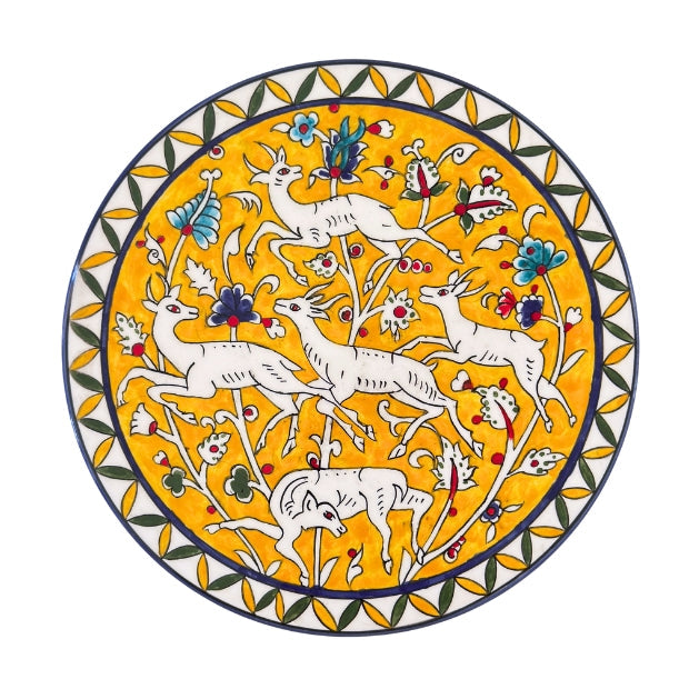 Ceramic Serving Plate (11") - Gazelle