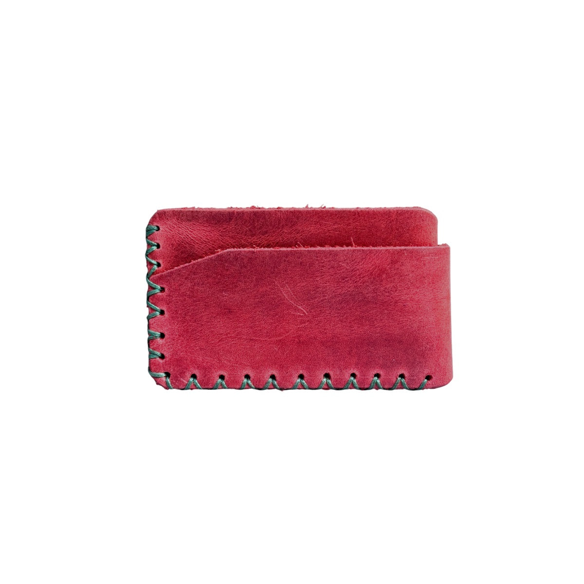 Leather Two Sided ID Wallet - Sumac