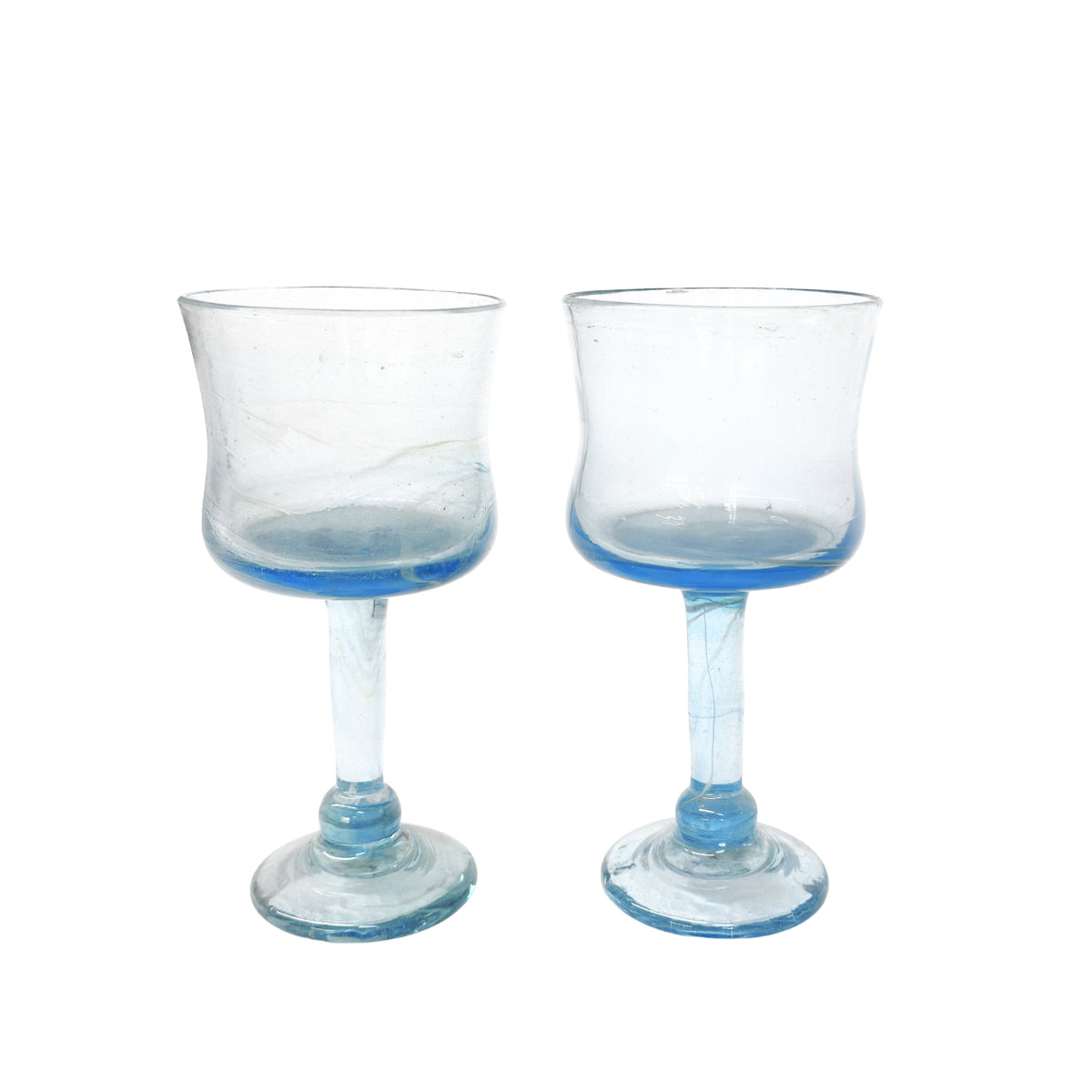 Glass Stemware, Set of 2 - Sky