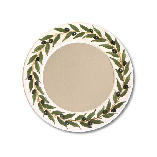 Ceramic Round Mirror - Zeitoun