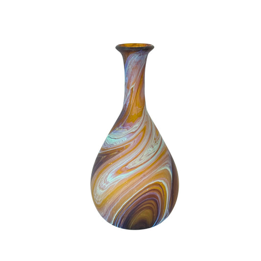 Phoenician Glass Vase - Amber
