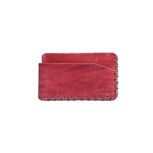 Leather Two Sided ID Wallet - Sumac