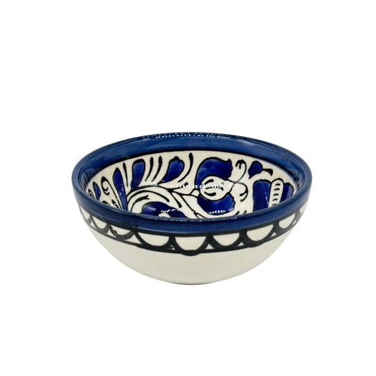 Ceramic "Dipping" Bowl (3.5”)- Blue Sunbird