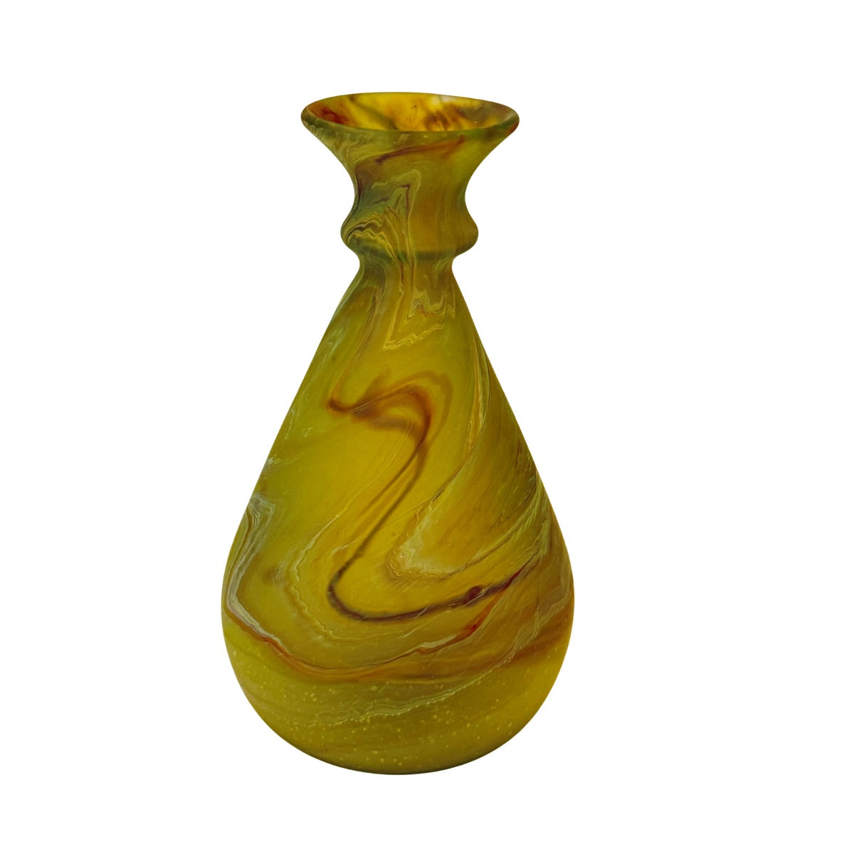 Phoenician Glass Vase - Amber