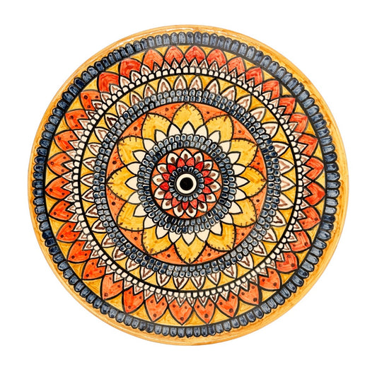 Decorative Ceramic Plate/Hanging (12”)