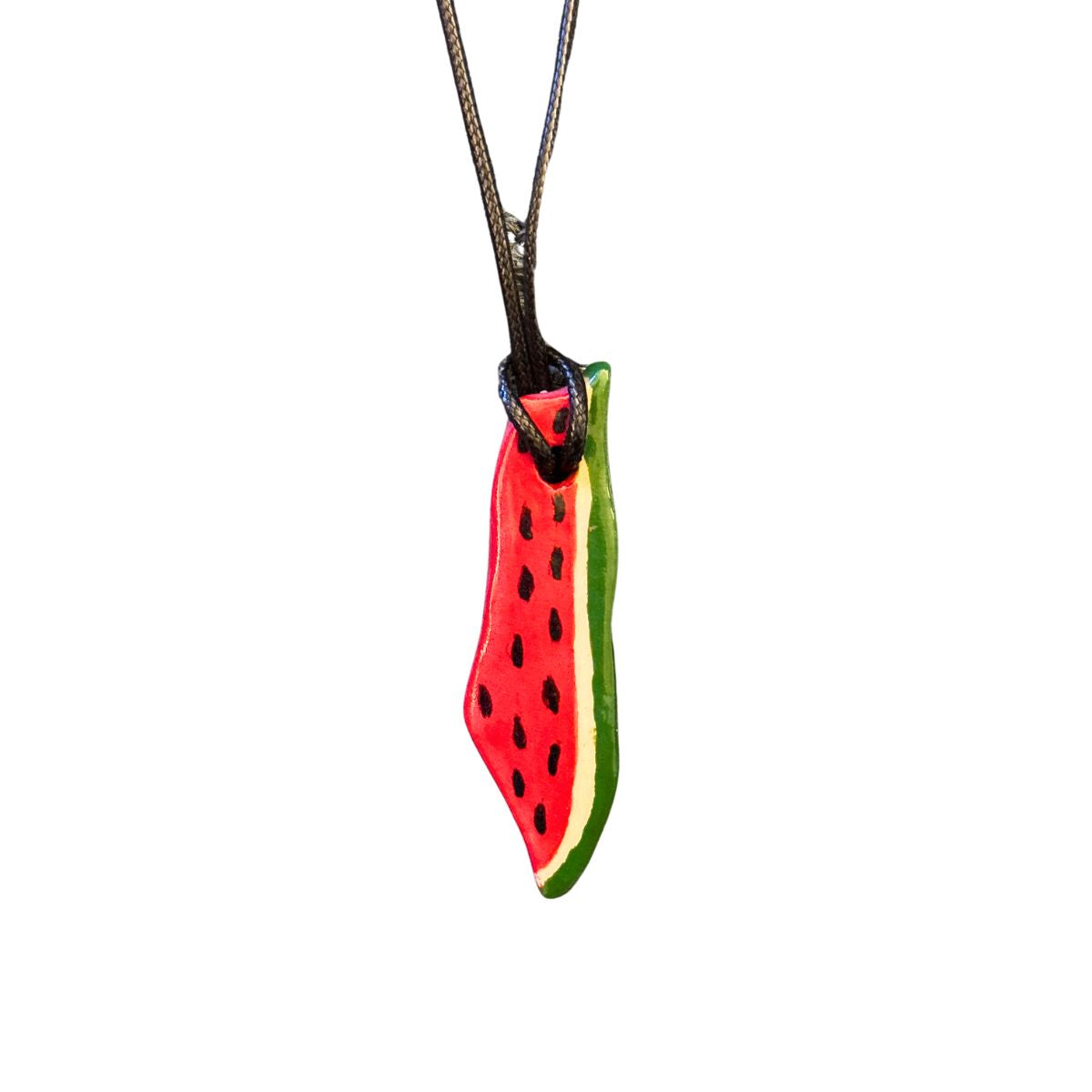 Handmade Watermelon Map Pendant