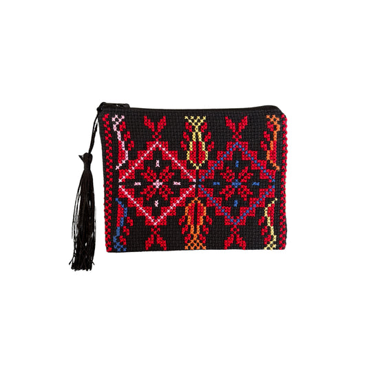 Embroidered Coin Purse