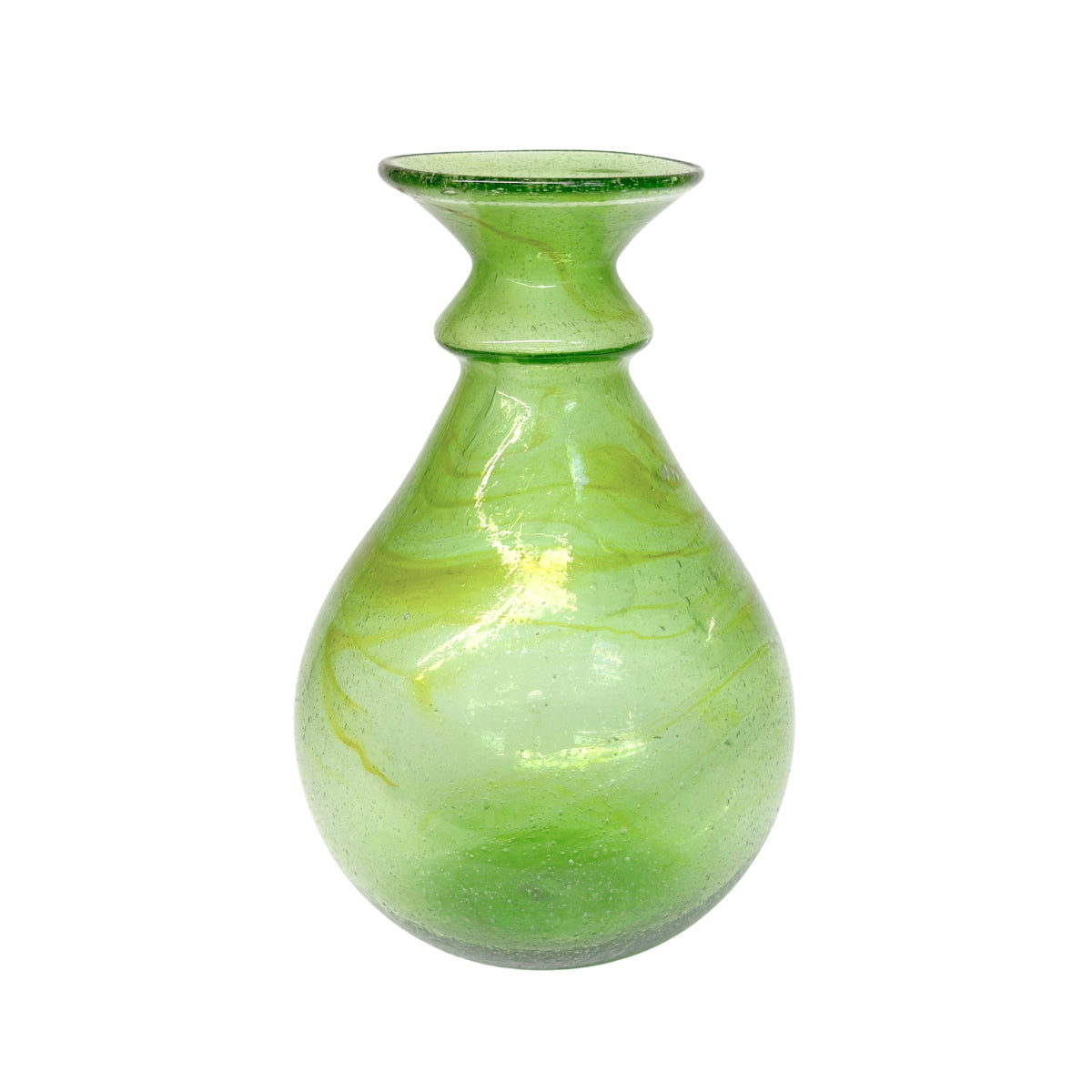 Glass Vase (9”) - Emerald