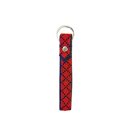 Lina Tatreez Wristlet - Red