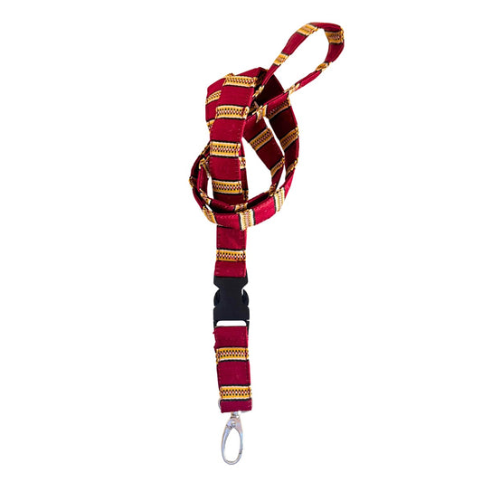 Syrian Saya Fabric Lanyard