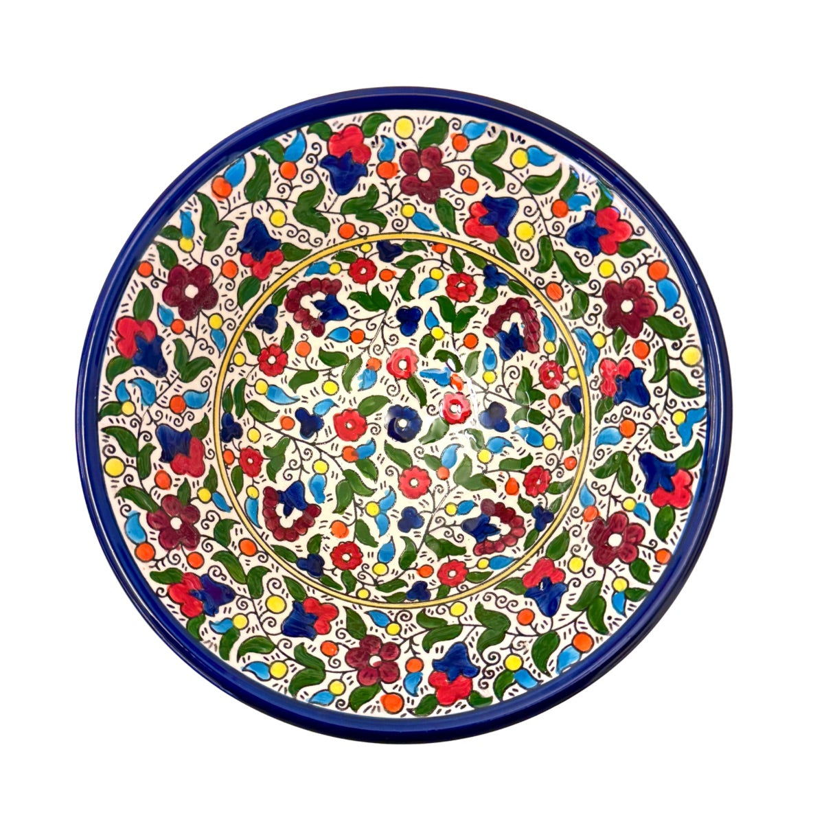 Ceramic Serving Bowl (10") - Multicolor