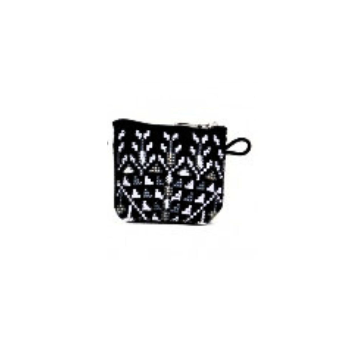 Embroidered Mini Coin Purse