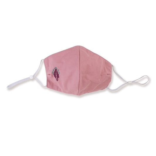 Tatreez Face Mask - Saru Rose