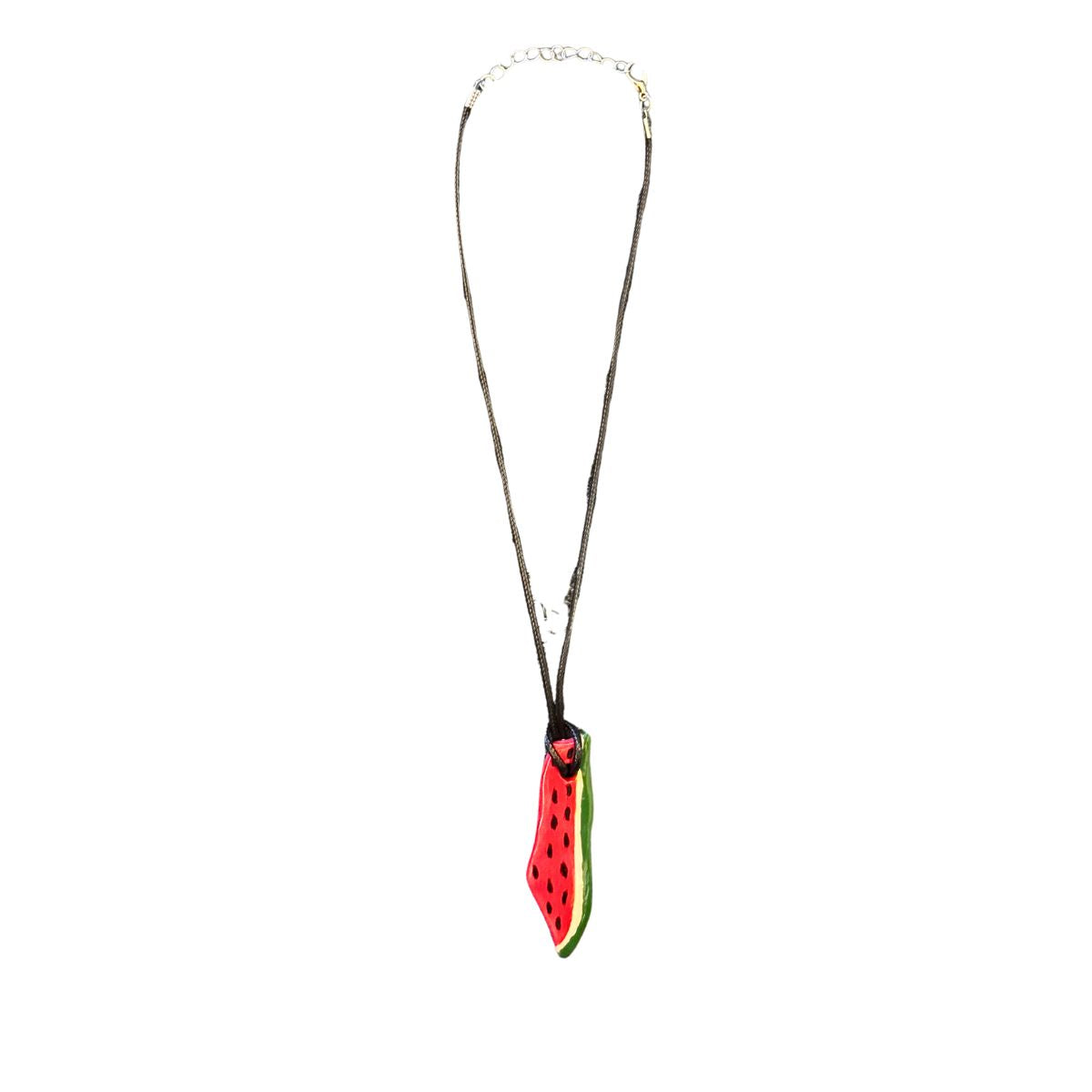 Handmade Watermelon Map Pendant