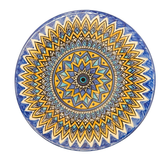 Decorative Ceramic Plate/Hanging (12”)