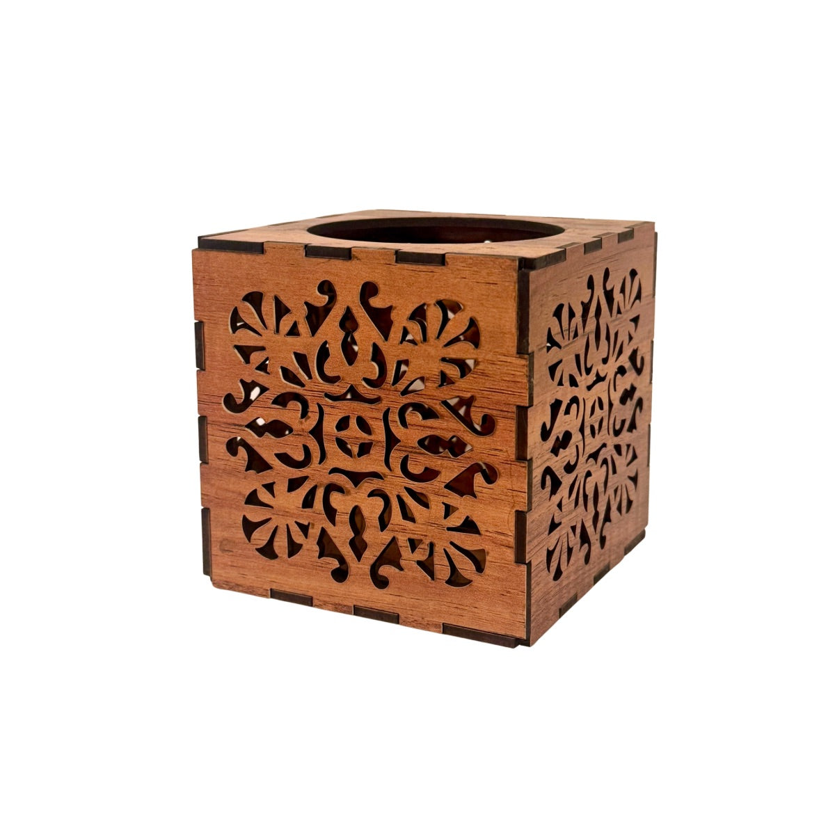 Wooden Candle Holder