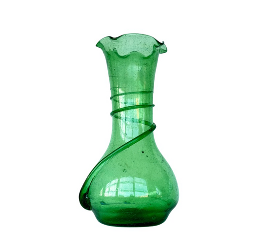 Glass Vase (12”) - Emerald